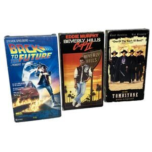Late 80s Early 90s Classic Movie VHS Bundle